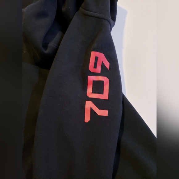 Disney Star Wars 709 Galaxy's Edge Protect First Order Zip Hoodie Jacket 2XL - Picture 5 of 6